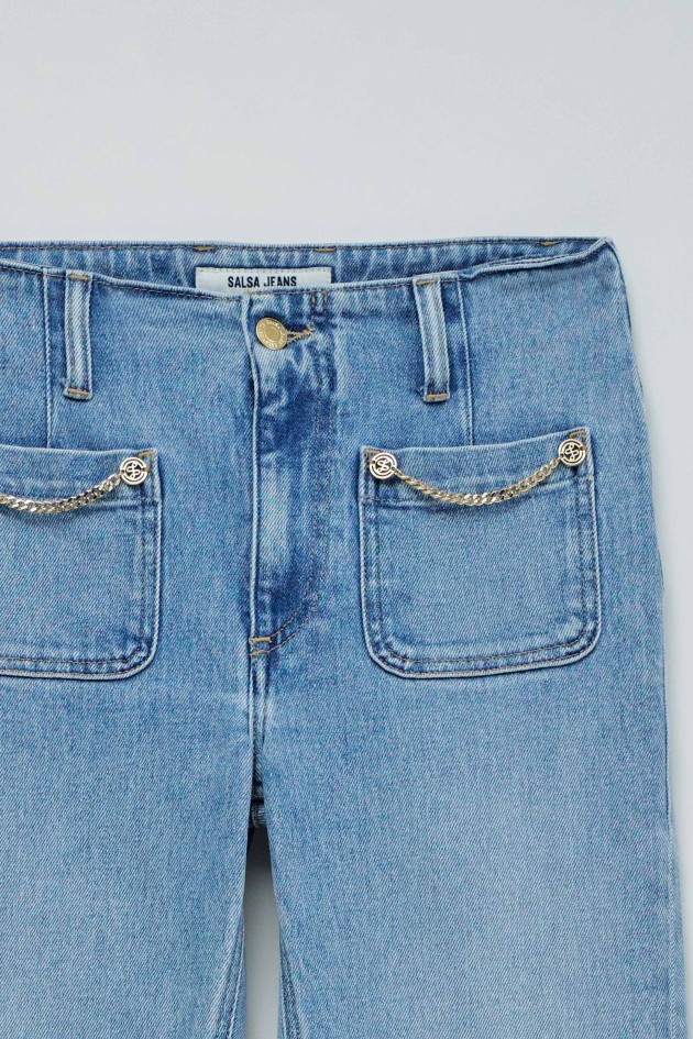 JEAN DESTINY PUSH UP FLARE