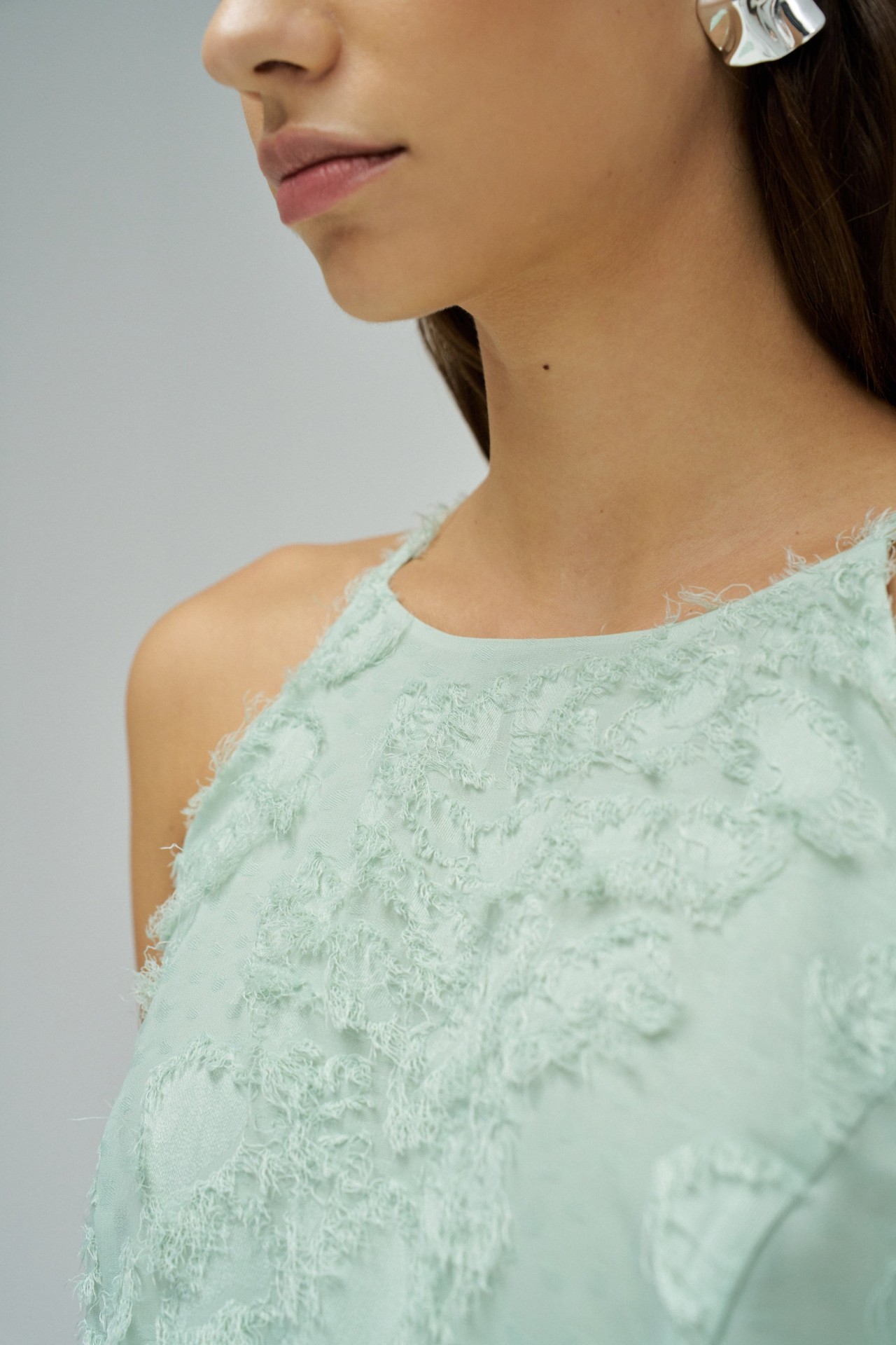 ROBE MIDI AVEC JACQUARD