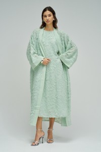 ROBE MIDI AVEC JACQUARD