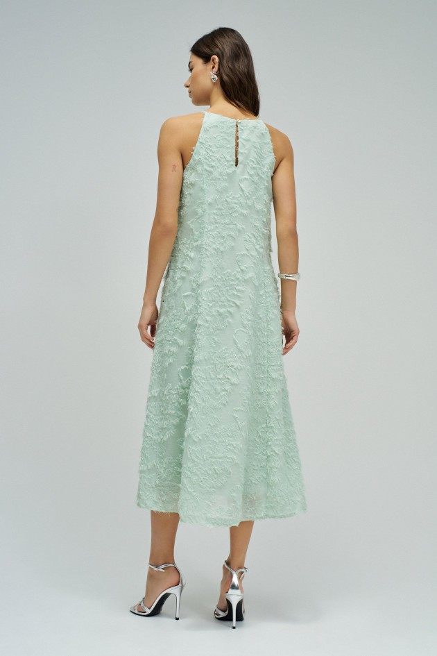 ROBE MIDI AVEC JACQUARD