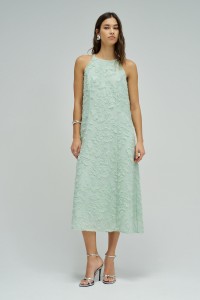 ROBE MIDI AVEC JACQUARD