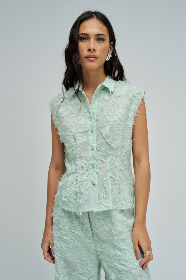 CAMISA COM JACQUARD