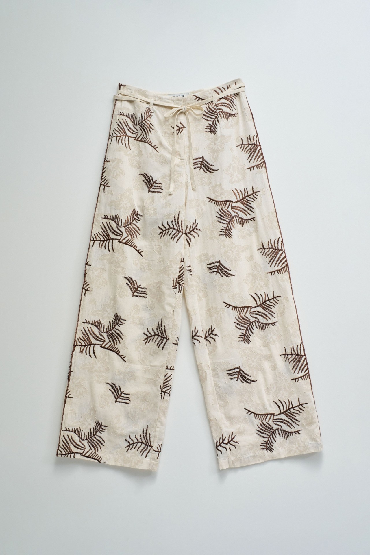 REGULAR FIT BROEKEN MET BORDUURSELS