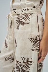 REGULAR FIT BROEKEN MET BORDUURSELS