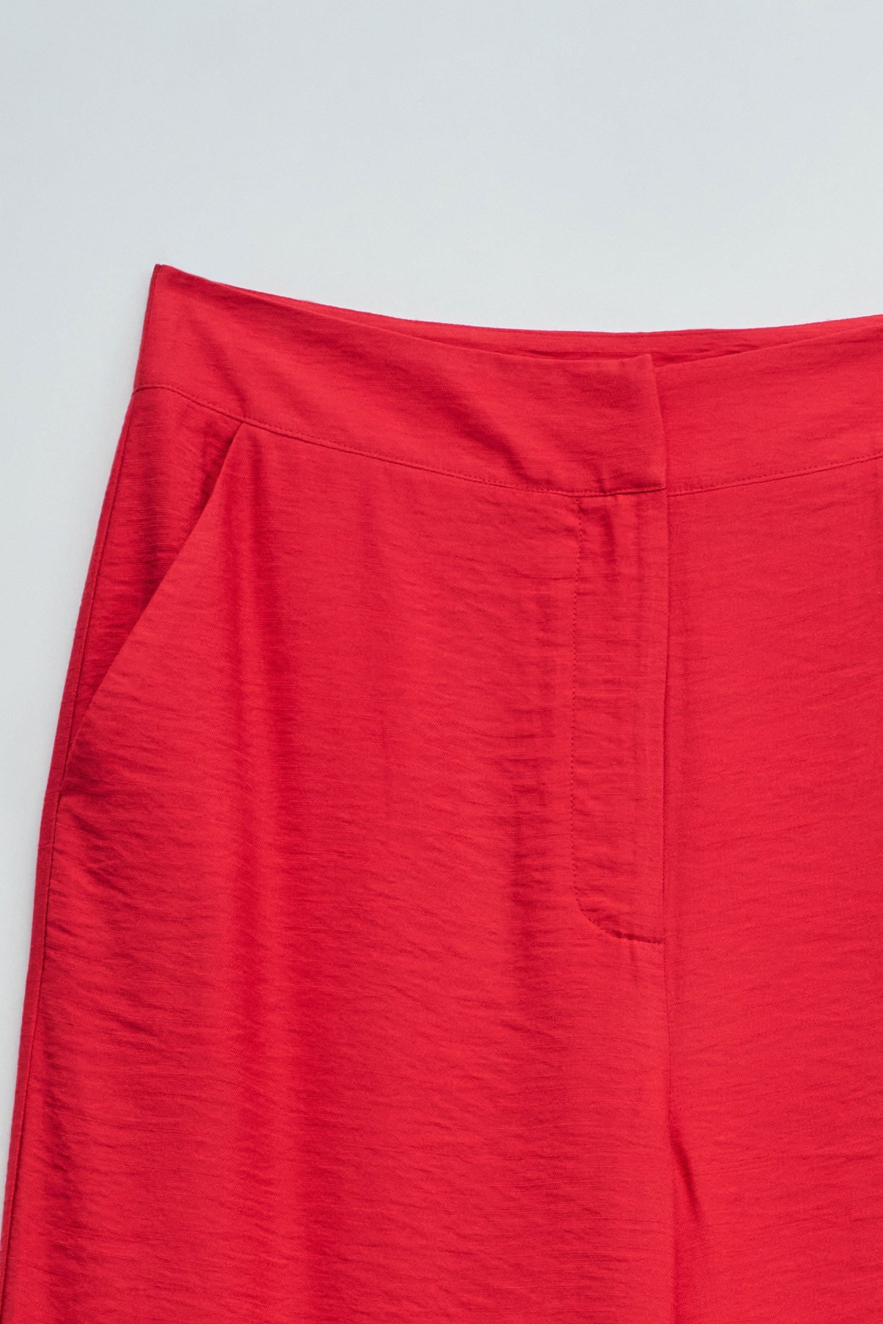 REGULAR FIT FLUID BROEK