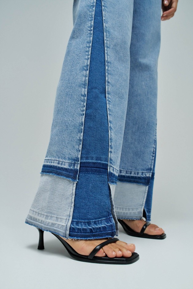 FAITH PUSH IN WIDE JEANS