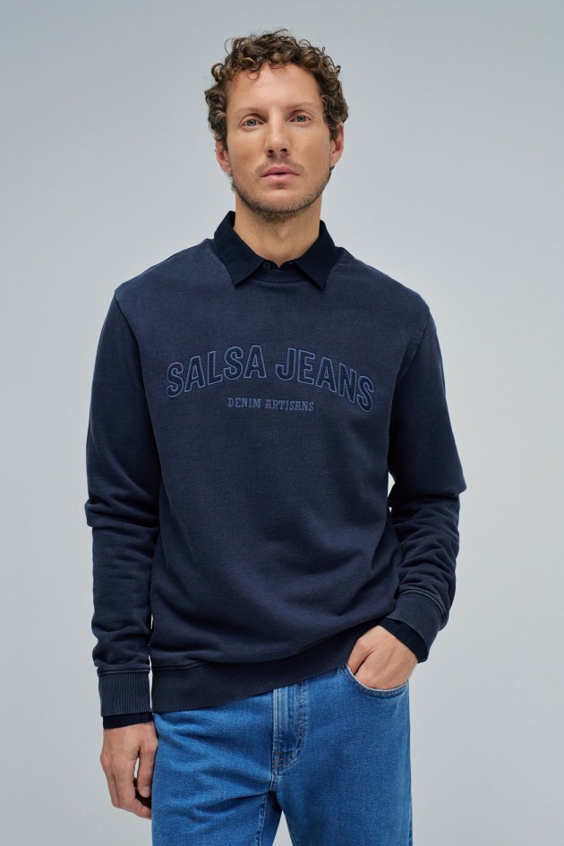 SWEATSHIRT WITH BRANDING