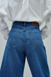 DENIM LONG SHORTS
