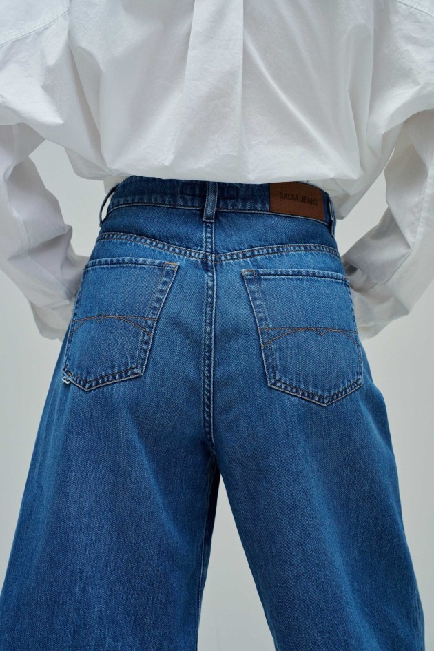 PANTALONES LARGOS DE DENIM