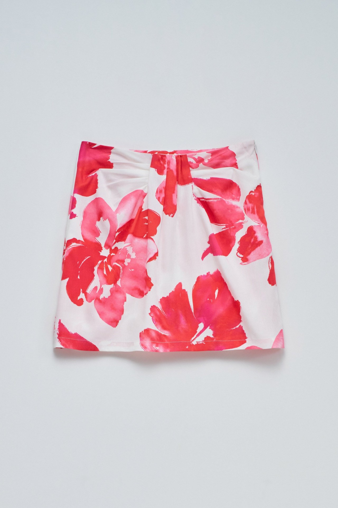 SKORT COM PADR�O FLORAL