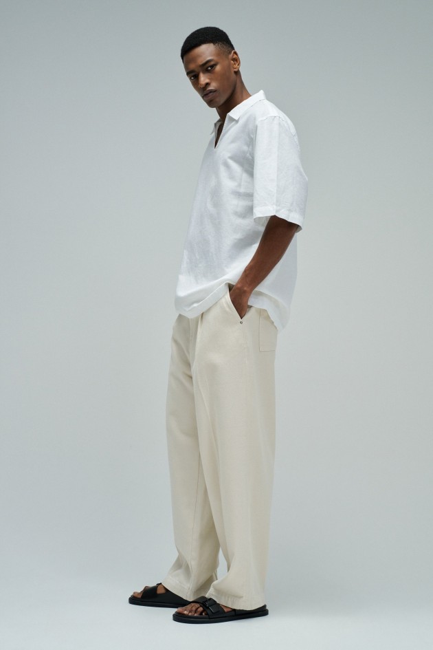 CAMISA CON LINO