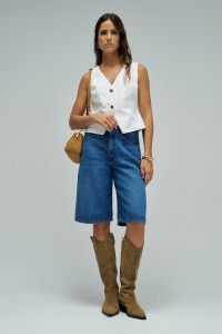 CHALECO EN DENIM