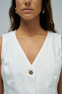 CHALECO EN DENIM