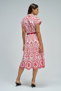 SHIRT DRESS IN ENGLISH EMBROIDERY