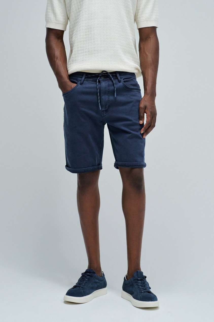 PANTALONES CORTOS EN DENIM DE COLOR S-ACTIV