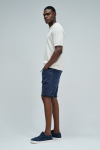 COLOURED DENIM S-ACTIV SHORTS
