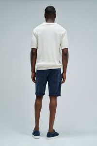COLOURED DENIM S-ACTIV SHORTS