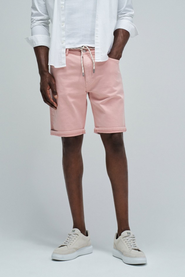 PANTALONES CORTOS EN DENIM DE COLOR S-ACTIV
