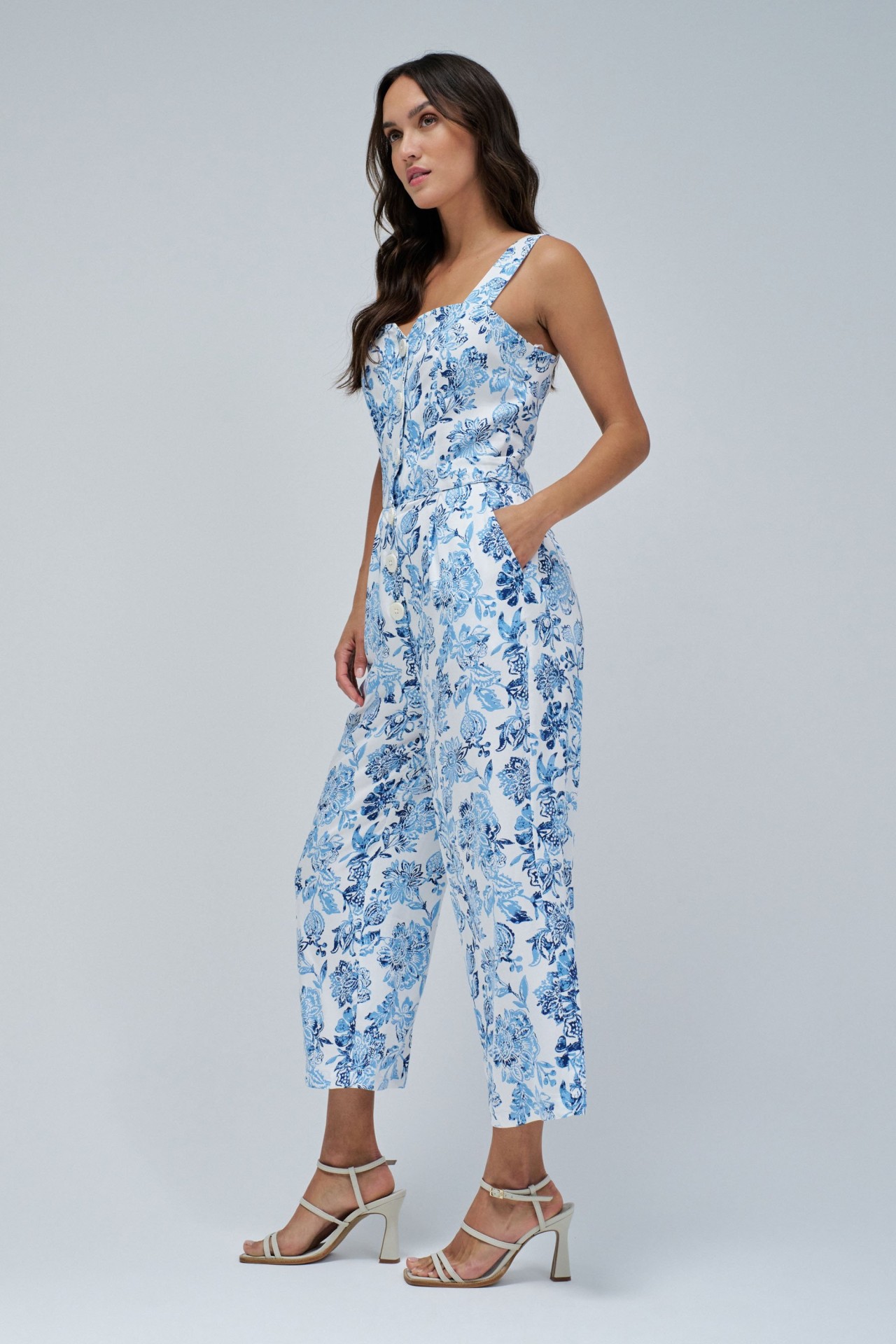 BLUMENMUSTER JUMPSUIT