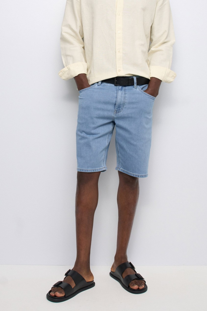 S-ACTIV REGULAR FIT DENIM SHORTS