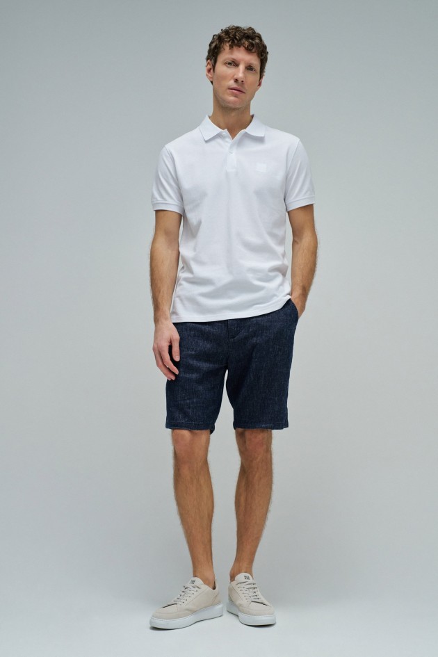 JOGGER-SHORTS AUS LEICHTEM DENIM