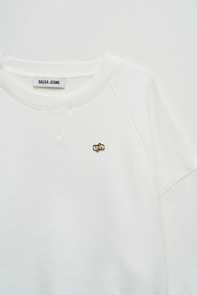 SUDADERA TEXTURADA