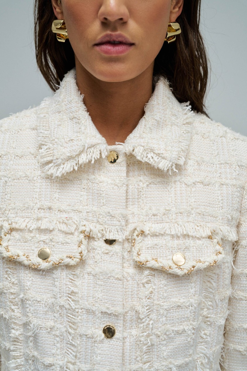 CHAQUETA EN TWEED