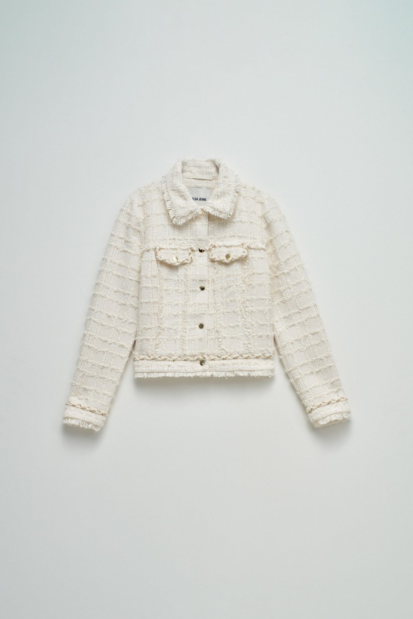 CHAQUETA EN TWEED