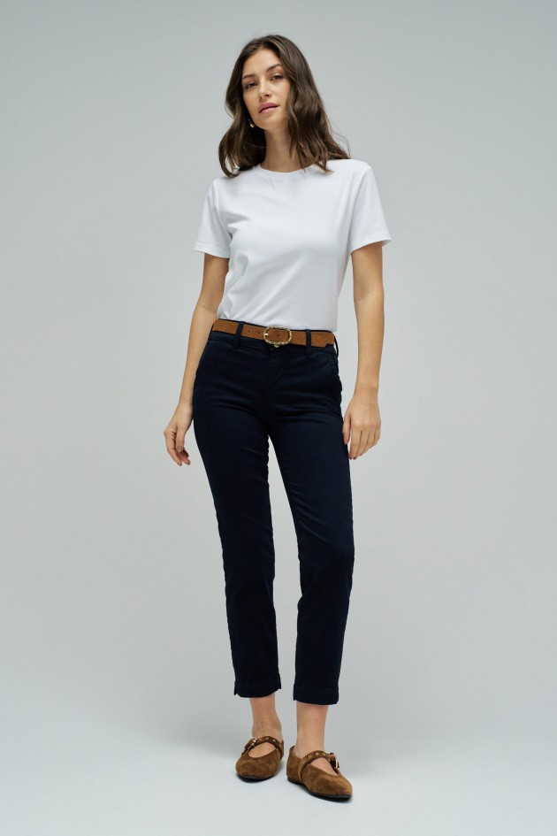 SECRET CHINO PUSH IN CROPPED SLIM