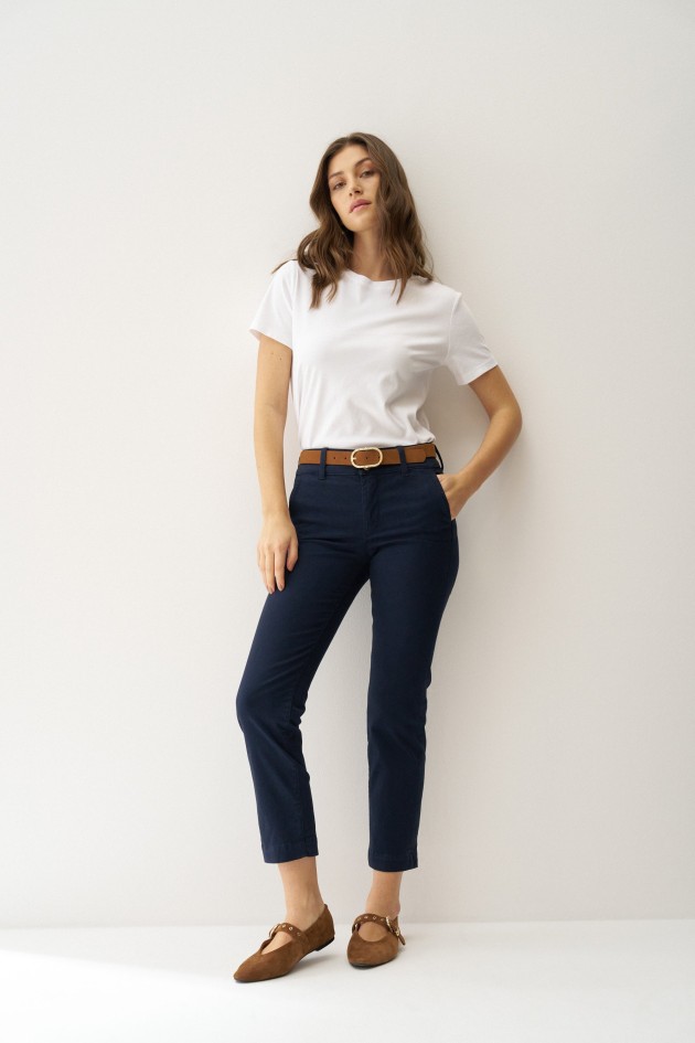 SECRET CHINO PUSH IN CROPPED SLIM