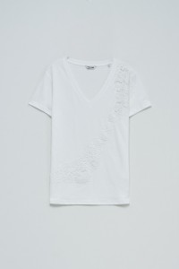 CAMISETA CON ENCAJE