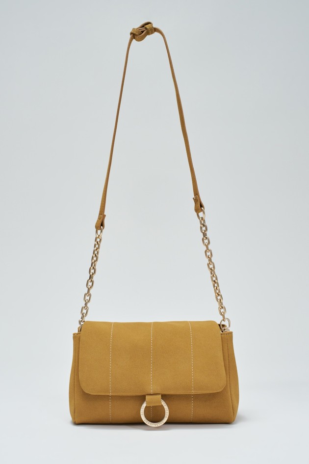 SUEDE EFFECT BAG