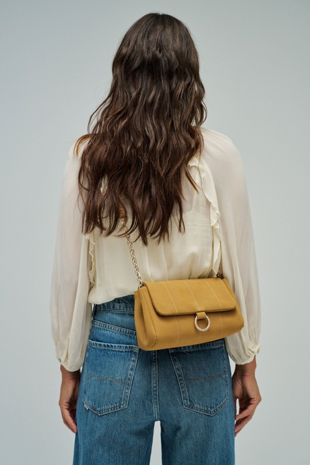 SUEDE EFFECT BAG