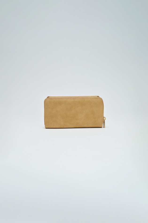 LEATHER EFFECT WALLET