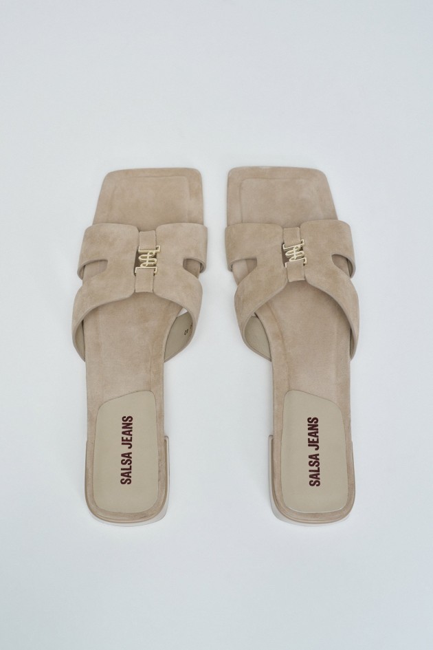 LEDEREN SANDALEN