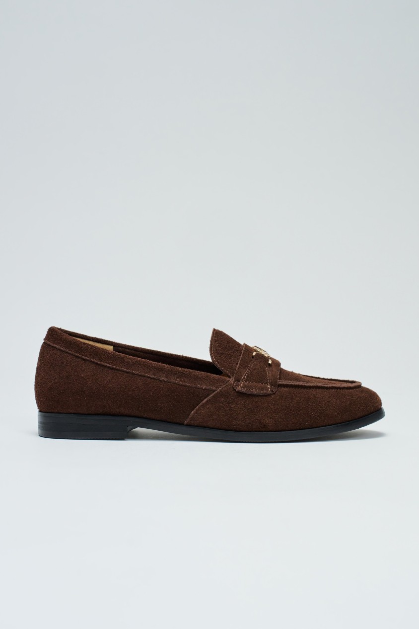 MOCASSINS IN SUEDE