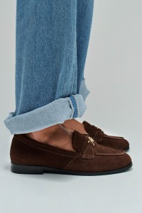 MOCASSINS IN SUEDE