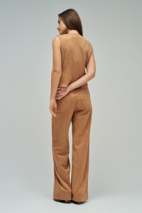 SUEDE EFFECT VEST
