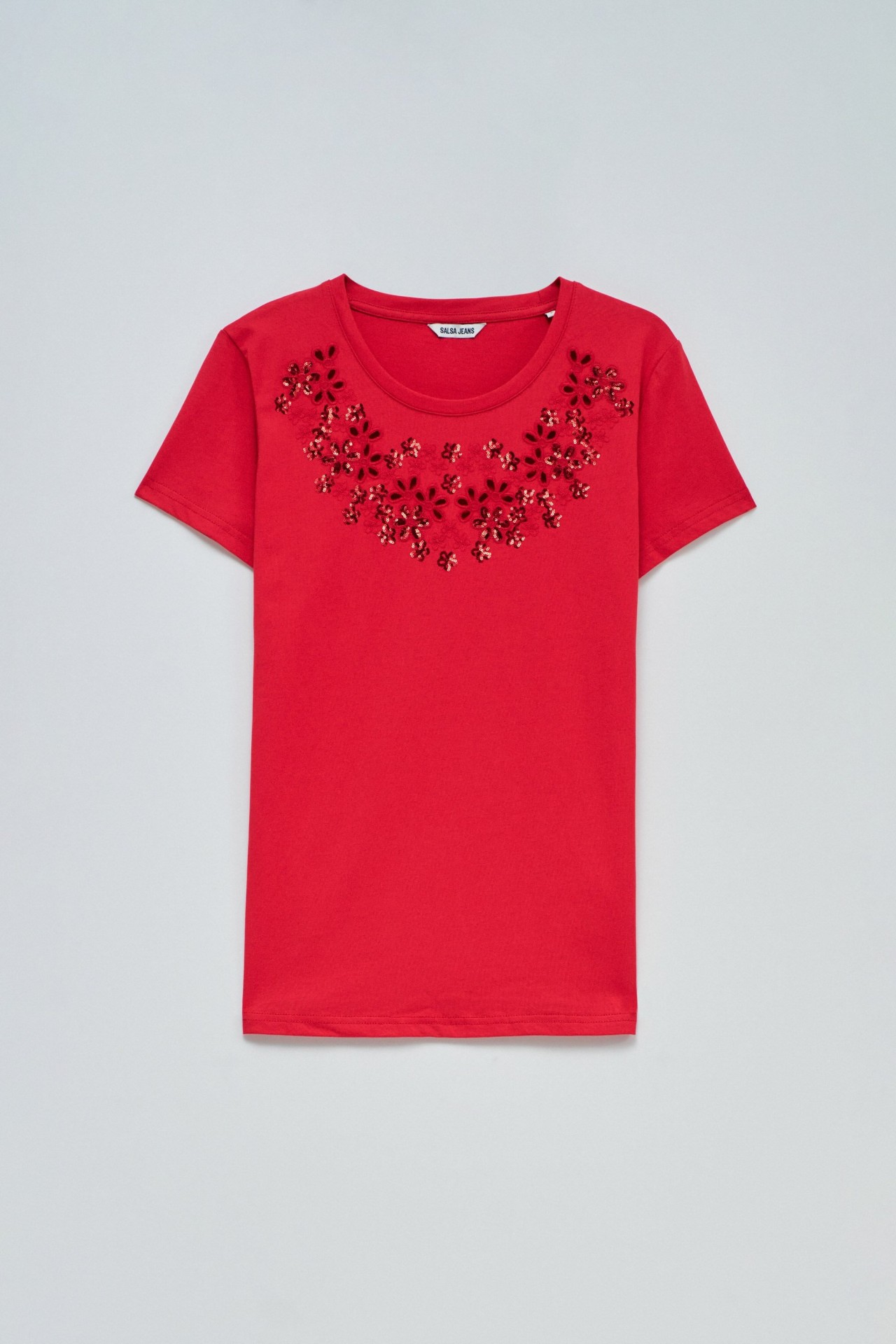 T-SHIRT WITH EMBROIDERY