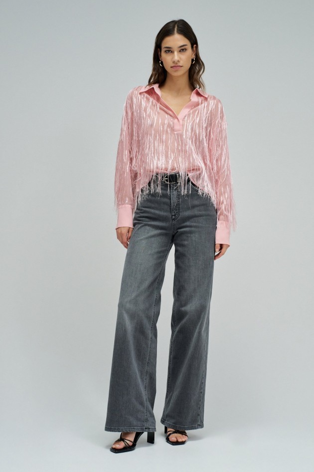FAITH PUSH IN WIDE JEANS