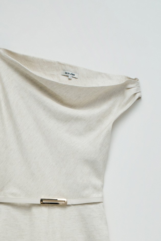 WIDE JUMPSUIT MET LINNEN