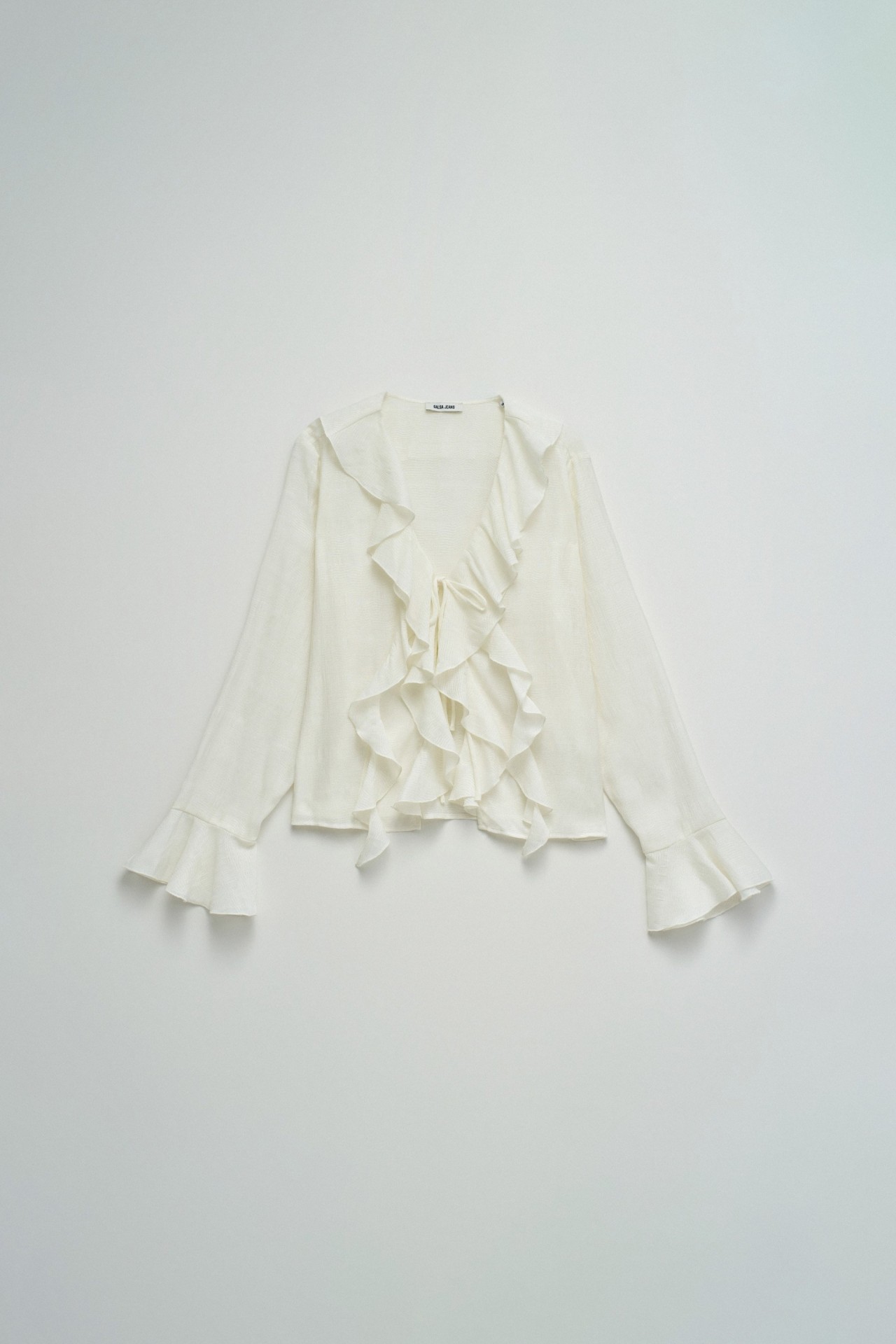BLUSA COM FOLHOS