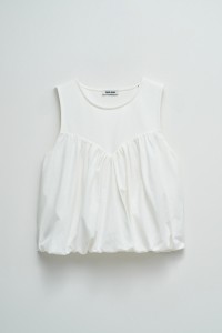 TOP WITH A BALOON EFFECT