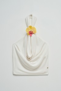 TOP MET BLOEMAPPLICATIE