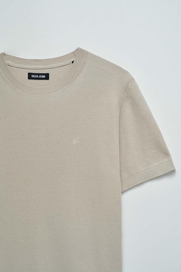 T-SHIRT IN KNITTED FABRIC