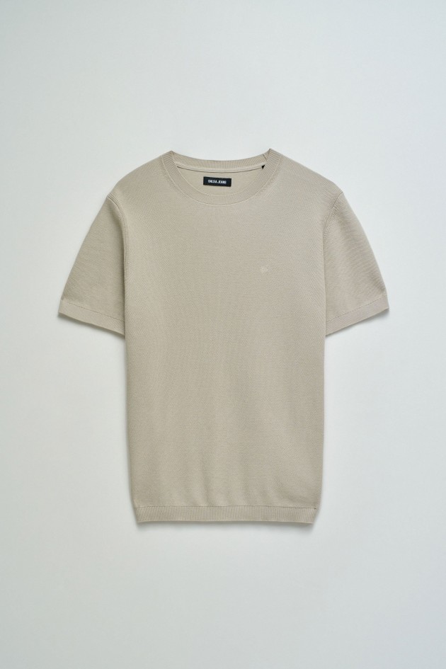T-SHIRT IN KNITTED FABRIC