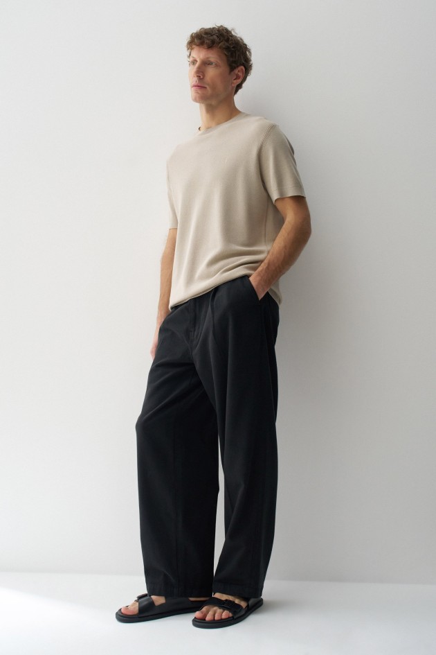 T-SHIRT IN KNITTED FABRIC