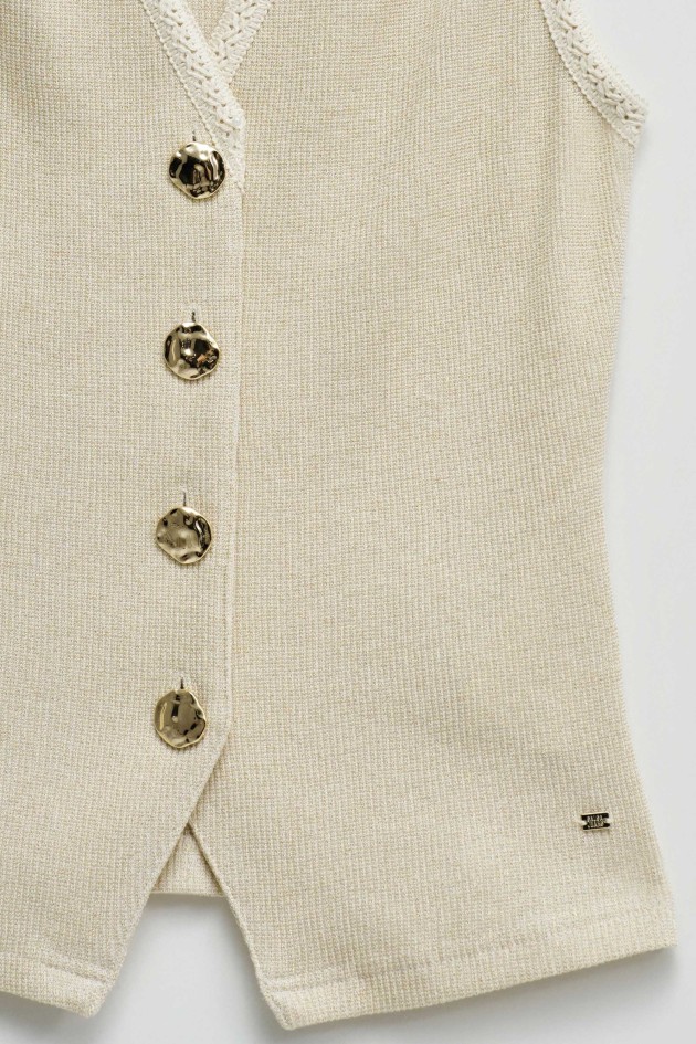 KNITTED VEST