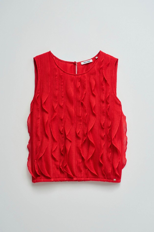 TOP WITH LEAVES
