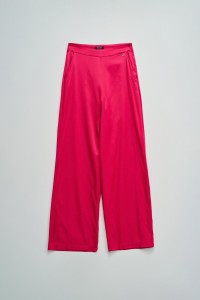 SATIN TROUSERS WITH WIDE LEG